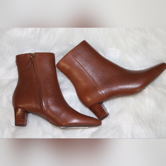 Lauren Ralph Lauren Willa (Deep Saddle Tan) Women's Shoes-Size 5 - Picture 8 of 14